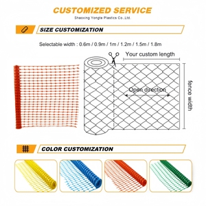 Rollo de Barrera de Seguridad Temporal Multiusos de HDPE de Bajo Precio, Color Naranja, Impermeable, Ligero, para Obras de Construcción y Control de Tráfico - Product Image 3
