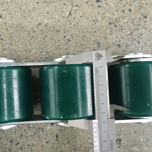 Cadena de Tensión para Escaleras Mecánicas de 8 Rodillos, 75*60*6004mm, Rodillos Verdes, Paso de 85mm, Cadena de Presión, Repuestos para Escaleras Mecánicas - Product Image 3