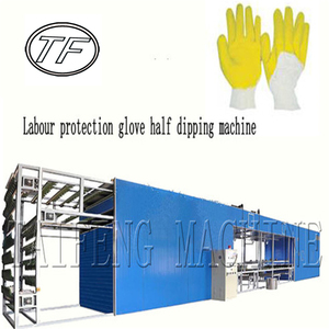 Macchine per la produzione di guanti da lavoro in lattice macchina per la produzione di guanti da lavoro per la protezione del lavoro di sicurezza completamente automatica - Product Image 2