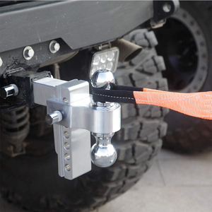 Soporte de <span class=keywords><strong>Bola</strong></span> para <span class=keywords><strong>Remolque</strong></span> Ajustable, Compatible con Receptor de 2 Pulgadas, Combinación de 2 y 2-5/16 Pulgadas, Vástago de Aluminio Forjado, Descenso/Elevación de 6 Pulgadas - Product Image 6