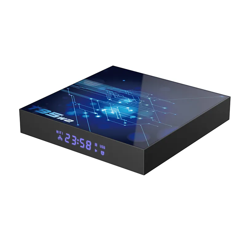 HXT vente en gros S905w2 rom Smart box t95w2 8k Ip tv Ott Android11 internet Tv Box