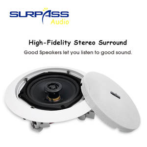 Altavoz de Techo Pasivo SURPASS SP-CR520 de Fácil Instalación, Altavoz de Techo <span class=keywords><strong>HiFi</strong></span> de 5 Pulgadas y 8 Ohmios con Buena Calidad de Sonido - Product Image 6