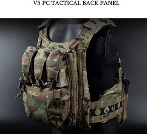 Pannello posteriore leggero Banger cerniera sulla custodia con supporto triplo Mag borsa di espansione tattica per gilet softair da caccia MOLLE - Product Image 4