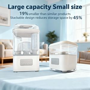 Multi-function Electric High Capacity 6-Bottle Baby Bottle Steam Sterilizer with Bottle Warmer BPA Free <strong>Portable</strong> for 0-12 Months - Product Image 4