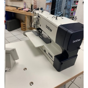 Máquina de coser industrial de cama plana con accionamiento directo por computadora HE-800C para ojales - Product Image 4
