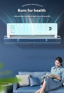 Dormitorio Instalación gratuita Aire acondicionado montado en la pared ajustable Deflector de viento Aire acondicionado universal Ventilación Parabrisas - Product Image 5