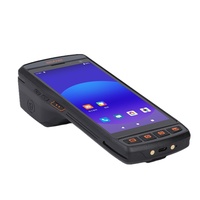 À la mode 5.5 pouces de poche PDA lecteur de codes à barres imprimante tout-en-un Portable Android 11 POS Terminal 3 + 32G NFC carte SIM Stock
