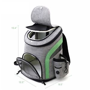 Havayolu onaylı genişletilebilir küçük evcil hayvan dükkanı seyahat taşıma Pet köpek taşıyıcı sırt çantası - Product Image 5