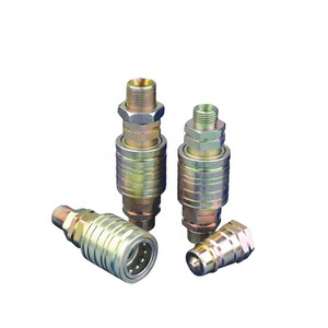 Raccords hydrauliques à connexion rapide en acier au carbone, accouplements haute pression pour usage industriel - Product Image 1