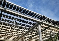 Panneau solaire transparent 320W, prix par watt, directement de l'usine, module PV monocristallin pour systèmes agricoles photovoltaïques