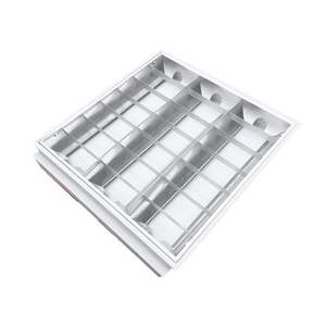 <strong>4x18w</strong> T5 T8 Led <strong>Grille</strong> <strong>Light</strong> Louver 1200x600mm Office Panel Lighting Surface Mount Led Ceiling <strong>Light</strong> - Product Image 1