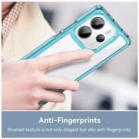 Coque de téléphone en TPU transparente de couleur bonbon pour Xiaomi Redmi Note 14 14Pro 4G