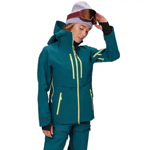 Chaqueta de esquí a prueba de viento para mujer, <span class=keywords><strong>ropa</strong></span> de <span class=keywords><strong>nieve</strong></span> impermeable, transpirable, de talla grande, para mantener el calor, gran oferta, 2022 - Product Image 1