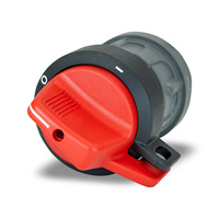 Interrupteur principal de déconnexion de batterie à bouton rotatif pour véhicules, tracteurs et camions lourds, courant élevé 400A, 2 pôles, indice de protection IP68, SPST
