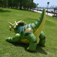 Jouet animal gonflable de qualité personnalisée rapace en PVC Dragon Raptor gonflable en PVC pour l'extérieur modèle de dinosaure publicitaire pour balade