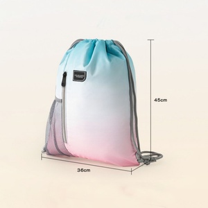 Mochila con Cordón de Poliéster y Nailon Oxford 210D, Bolsa de Almacenamiento para Deportes y Gimnasio - Product Image 4