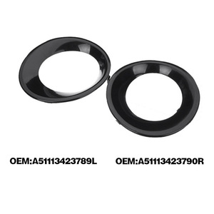 Bezel de phare antibrouillard BMW X3 E83 51113423789 51113423790, cache de garniture ABS à clipser pour modèles 2007-2010 - Product Image 2