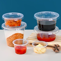 Nouvelle machine de thermoformage pour gobelets jetables à couvercle dôme automatique, pour sauces, trempettes et pop-corn, et gobelets jetables pour sauces avec couvercles