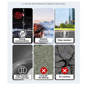 Material <span class=keywords><strong>de</strong></span> reparación <span class=keywords><strong>de</strong></span> <span class=keywords><strong>fugas</strong></span> <span class=keywords><strong>de</strong></span> techo YU RU, membrana líquida impermeable, revestimiento impermeable <span class=keywords><strong>de</strong></span> goma elástica alta, pintura selladora <span class=keywords><strong>de</strong></span> techo - Product Image 5
