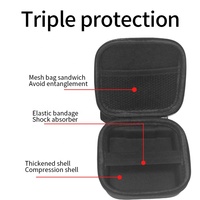 Accessoires de jeu protection rigide en plastique fermeture éclair eva étui sac de rangement de voyage pour console de jeu anbernic rg35xx sp