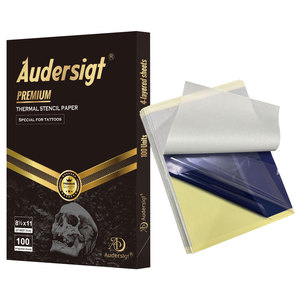 Papel de Transferencia para Tatuajes Kissure, Tamaño A4, Papel para Plantillas de Tatuajes, Accesorios de Copia Térmica para Máquina de Transferencia de Tatuajes - Product Image 1