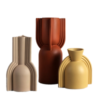 Mini pots à succulentes en céramique décoratifs pour la maison, couleur classique, petits pots de fleurs, kit de décoration de jardin d'intérieur, ensemble de bonsaï