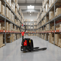 Offre Spéciale Chariot Élévateur Électrique Compact F4 24V20Ah à Batterie Lithium-Ion 1,5 Tonne, Transpalette Électrique ZHONGLI à Charge Flexible et Rapide