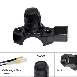 XVS950สำหรับยามาฮ่าสำหรับซิมสันคาวาซากิ Z750 Z1000ซูซูกิ GSF600ควบคุมอะไหล่รถ ATV แบบสากลโคมไฟตัดหมอกแตรเปิดปิด - Product Image 2