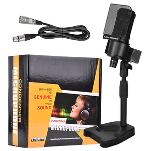 Micrófono de Condensador Profesional AT2020 de 48V para Podcasting, Transmisión en Vivo y Equipo de Música, Micrófono de Estudio de Condensador Cardioide - Product Image 6