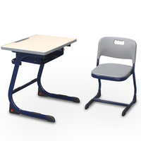 Bureau et chaise réglables en bois moderne de haute qualité pour enfants, pour la maison, le bureau, le salon ou l'atelier