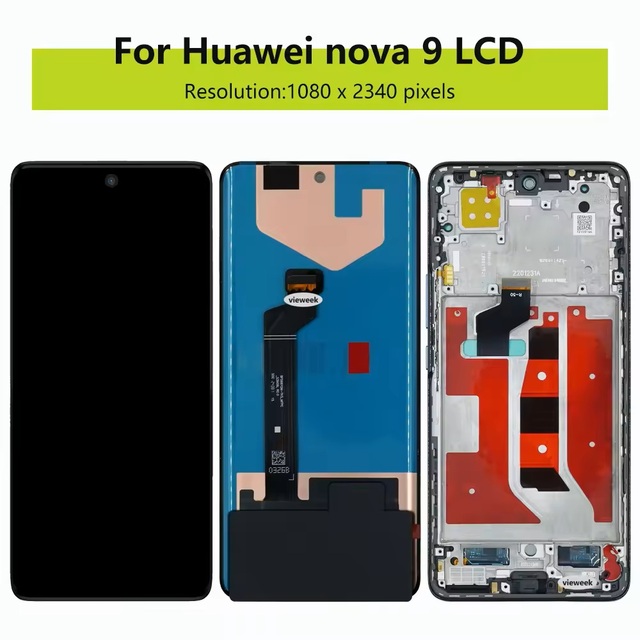 Wholesale 6.57'' Original Mobile Phone LCDs for Nova 9 NAM-AL00 NAM-LX9 Display Touch Screen Digitizer Assembly WEEKNOW Brand