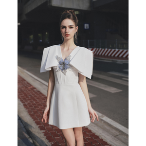 Premium Formal Dresses For Women Classic Formal Design High Quality Tailoring High End Fashion Line Stylish Party Gown OEM - Product Image 3