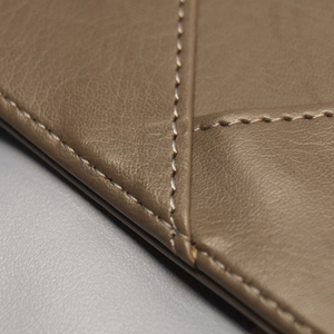 Precio más bajo de fábrica, carpeta promocional de cuero con logotipo de PU, carpetas de bolsillo impresas - Product Image 5