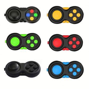 Cubo Antiestrés con Agarre Ergonómico, Juguete de Descompresión, Cubo Mágico Multitransformable, Juego de Rompecabezas con Diseño de Control de Videojuegos - Product Image 1