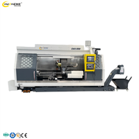 Mesin Bubut dan Frais CNC Hidrolik CKX550-2000 Heavy Duty Spindle