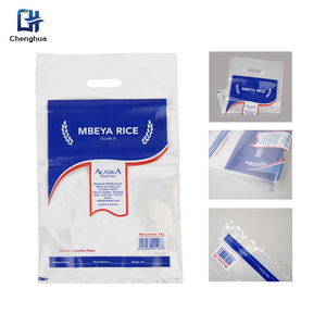 Customized Plastic Rice Packaging Bags Transparent Pe Flat Mouth Food Grade Sealed Bag Manufacturer - Product Image 3