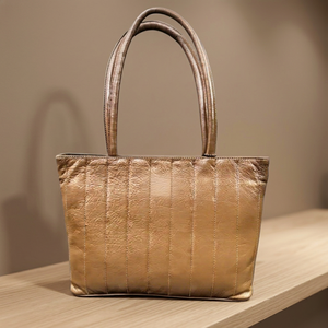 Bolsos de Mano Casuales para Mujer BS INTERNATIONAL, 100% Cuero Genuino, Hechos en India, Ligeros, Plegables, Gran Capacidad, Impermeables - Product Image 4
