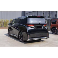 Pour 2023-2025 pour ALPHARD/VELLFIRE H3 : Amélioration du pare-chocs à fixation par boulons avec découpes pour capteurs d'aide au stationnement, Nouveau BDB, Ajustement universel