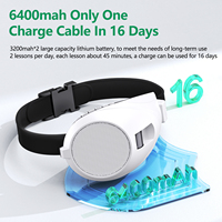 Megáfono Inalámbrico Activo Mini con Montaje en Cinturón para V5.0, Salida de 20W, Batería de 5000mAh, Sonido Estéreo con Super Bajos para Interiores