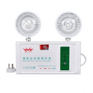 Signalisation LED d'urgence pour sortie de secours - Indicateur de route d'évacuation à brancher pour <span class=keywords><strong>les</strong></span> locaux commerciaux - Product Image 2