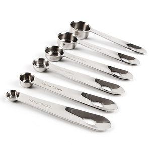 ร้อนขายที่มีคุณภาพสูงเครื่องมือห้องครัวสแตนเลสวัดช้อนและถ้วย12 - Product Image 3