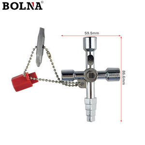 <span class=keywords><strong>Clé</strong></span> triangulaire pour <span class=keywords><strong>compteur</strong></span> de <span class=keywords><strong>gaz</strong></span>, armoire de commande électronique, ascenseur, porte de train, vanne de <span class=keywords><strong>compteur</strong></span> d'eau, clés à trou carré - Product Image 4