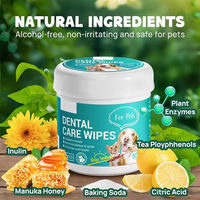 OEM ODM Lingettes buccales jetables pour animaux de compagnie, lingettes dentaires pour chiens et chats, support d'hygiène dentaire quotidienne, fournitures de salon, rangement facile