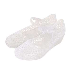 Sandales en cristal pour femmes chaussures compensées d'été respirantes bout creux en plastique <span class=keywords><strong>danse</strong></span> gelée chaussures de plage pour le printemps automne Sexy fermé - Product Image 6