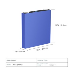 แบตเตอรี่ลิเธียมไอออนแบบแท่งปริซึม 3.2V 150Ah ผลิตจากลิเธียมไอรอนฟอสเฟต สำหรับยานยนต์โดยสารและยานยนต์เพื่อการพาณิชย์ - Product Image 4