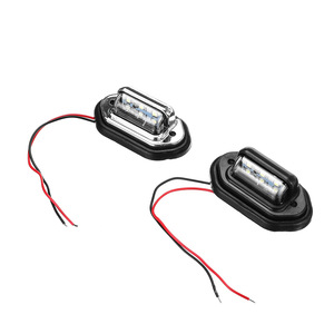 Yosovlamp Luz de Matrícula de Coche de Alta Luminosidad con 6 LED, Luces Laterales Universales para Todos los Modelos, Compatible con Accord X5 X6 - Product Image 4
