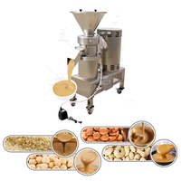 2022 moulin à beurre de cacahuètes moulant, facile à utiliser, machine de fabrication de pâte de cacao pour produits au chocolat, pâte de noix, graines, fabricant de sauce
