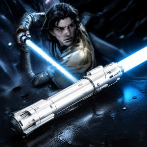 Sabre laser Nexussabers Ben Solo Heavy Dueling, poignée en métal, swing fluide, 34 sons, <span class=keywords><strong>épée</strong></span> laser pour cosplay <span class=keywords><strong>Star</strong></span> <span class=keywords><strong>Wars</strong></span> - Product Image 1