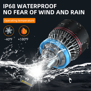 CF16 Super Canbus Faros LED <span class=keywords><strong>H4</strong></span> H11 H8 H9 6500K Luz Brillante Sin Error H7 Bombilla de Faros Led - Product Image 5