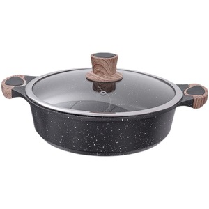 Maifan Stone Non Stick <b>Soup</b> <b>Pot</b> 4.1L 6L Easy Cleaning For Gas Induction Cooker - Product Image 2